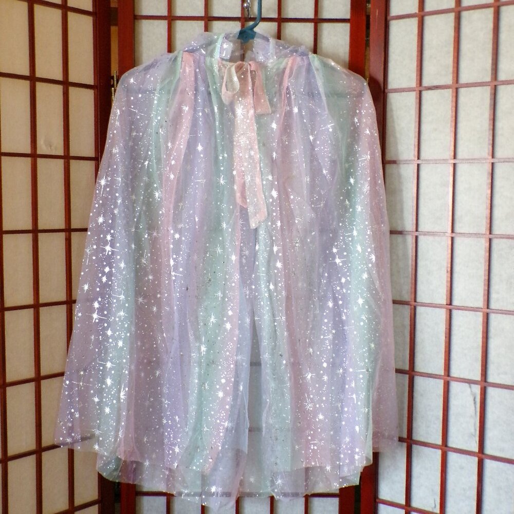 Girls Hooded PRINCESS CAPE Costume Dress Up PRICE IS FIRM - Picture 11 of 13